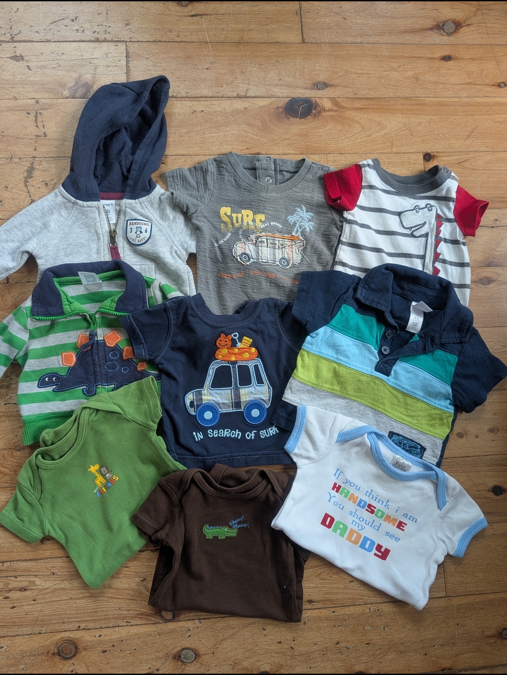 Baby Boy Newborn - 3 Months Clothing Lot  Jackets, Shirts, Onsies. Summer Bundle